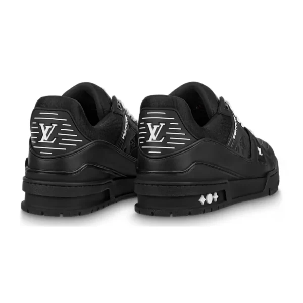 Untitled-design-2025-02-23T144408.681.webp Louis Vuitton Trainer – Black Embossed Monogram